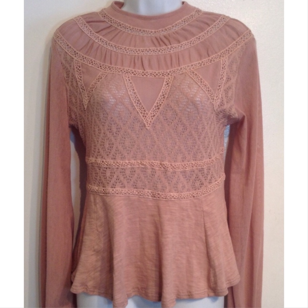 Free People English Rose Swint Top pink - Picture 4 of 8